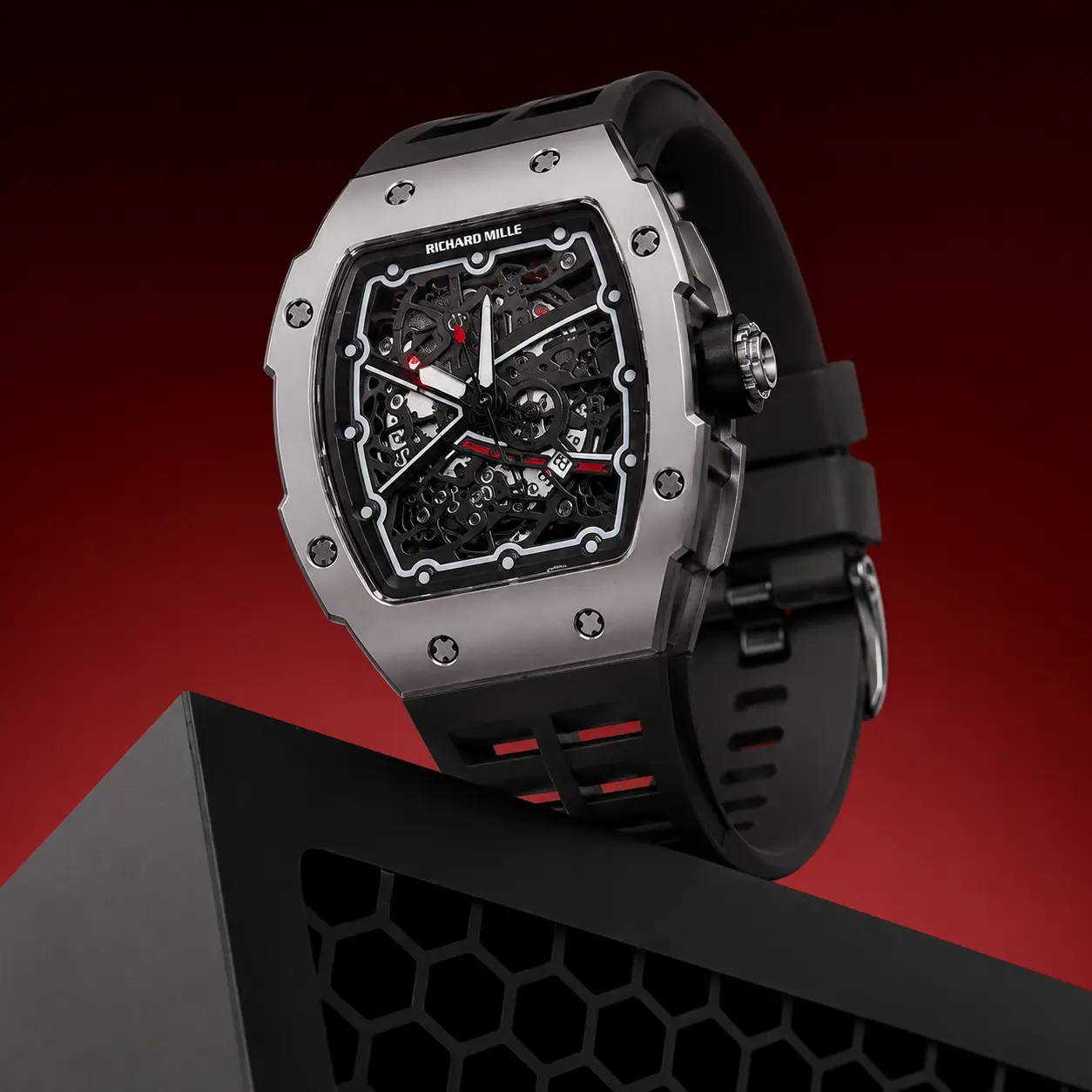 Richard Mille RM Skeleton Men’s Luxury Watch Grey