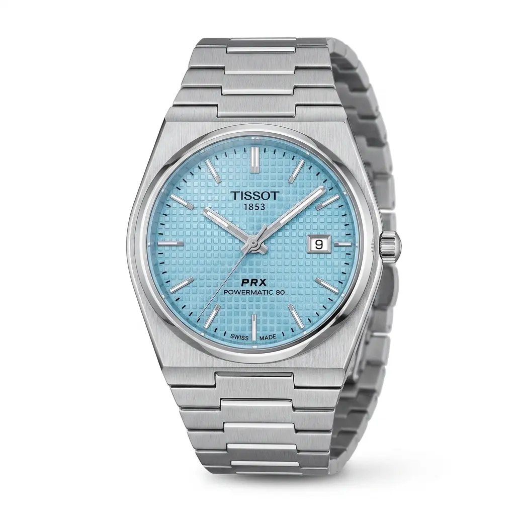 Limited Edition Tissot PRX Stainless Steel Men's Watch - Image 3