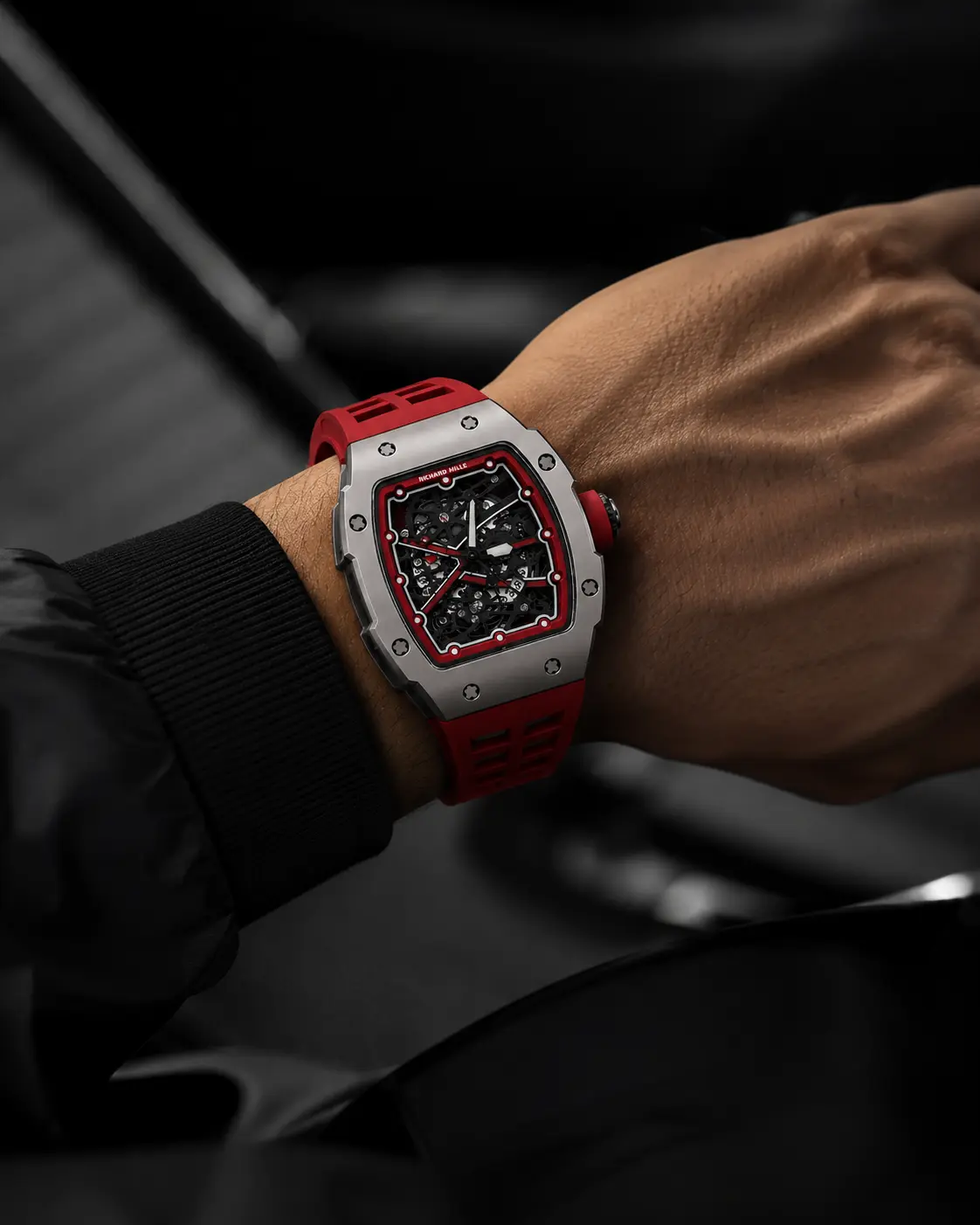 Richard Mille Skeleton Men's Luxury Watch - Image 6