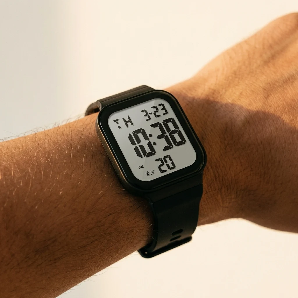 Unisex Digital LED Sports Watch - Waterproof Student Wristwatch