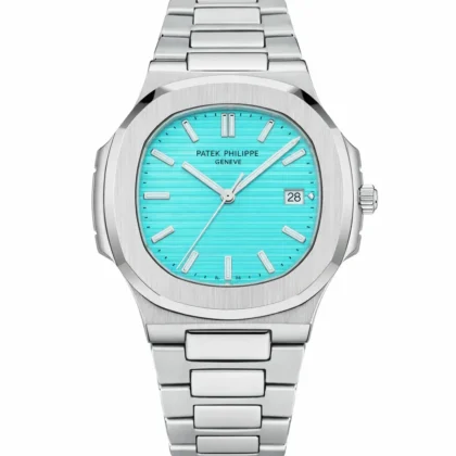 Patek Philippe Stainless Steel Luxury Green dial Watch
