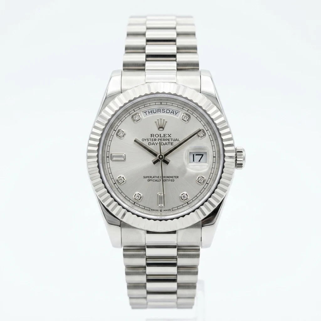 Rolex Sky-Dweller Silver Luxury Watch