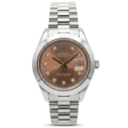 Rlx Men's Watch - Silver with Brown Dial