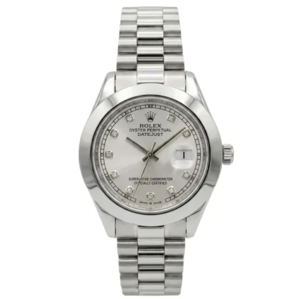 Rlx Men's Watch - Silver with White Dial