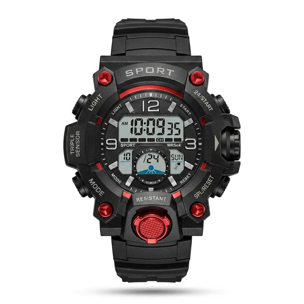 Elovant Military Style Men's Tactical Water Resistant Sports Watch